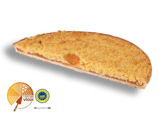 1/2 Limburgse Kruimel abrikozenvlaai