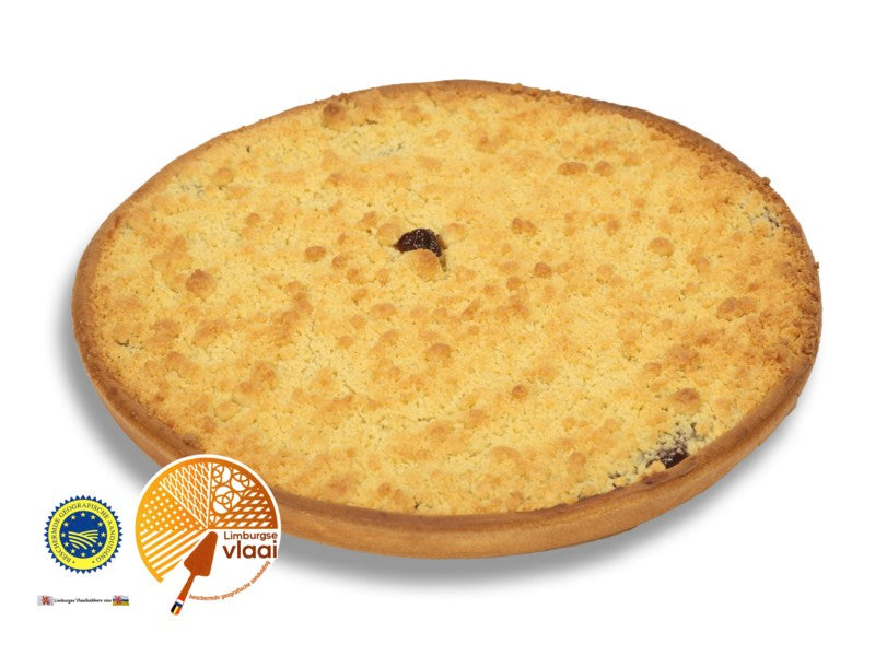 Limburgse Kruimel Kersenvlaai