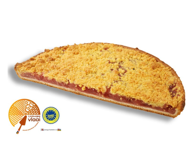 1/2 Limburgse Kruimel stoofpeervlaai